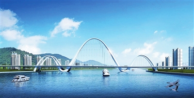 白蕉大桥效果图。 受访单位供图.jpg
