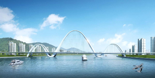 香海北路白蕉大桥效果图。 受访单位供图.jpg