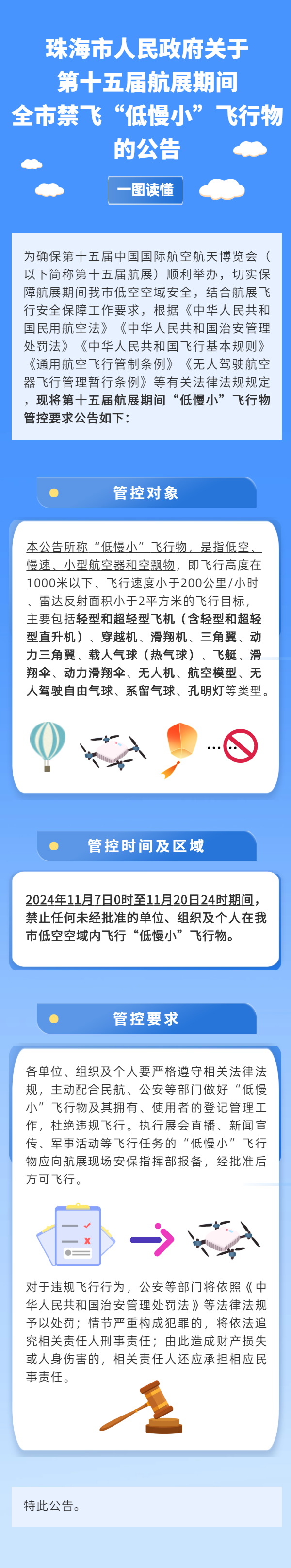 滚球投注关于第十五届航展期间全市禁飞