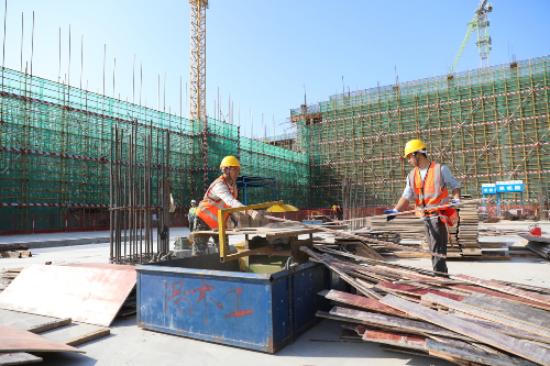 北沙三生产业园加紧建设中。.jpg