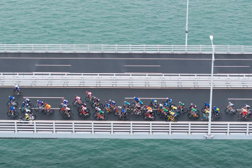 2024粤港澳公路自行车赛暨第十五届全国运动会公路自行车测试赛（资料图）。.jpg