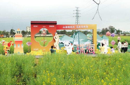 3月3日，斗门世荣草朗稻梦元宵游园会活动现场。.jpg
