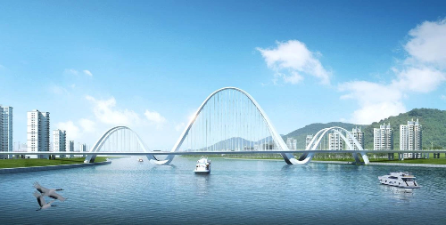 香海北路白蕉大桥效果图。 受访单位供图.jpg